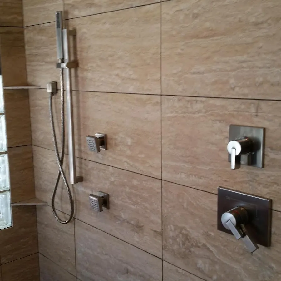 Shower fixture installation for Water Heater Replacement in Oakleaf Plantation